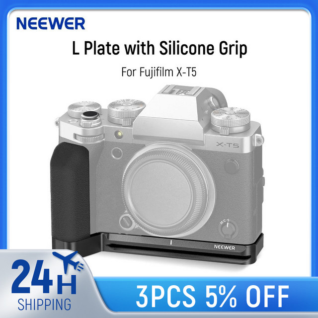 Neewer L-Form Griff für Fujifilm X-T5 mit Arca-Platte und Seitengriff zur Kameramonage - Bild 1