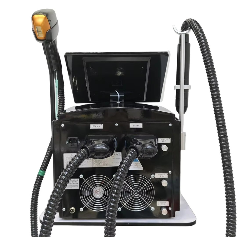 FODRK Diodenlaser-Haarentfernungs- & Tattooentfernungsgerät 2-in-1, Schwarz - Bild 2
