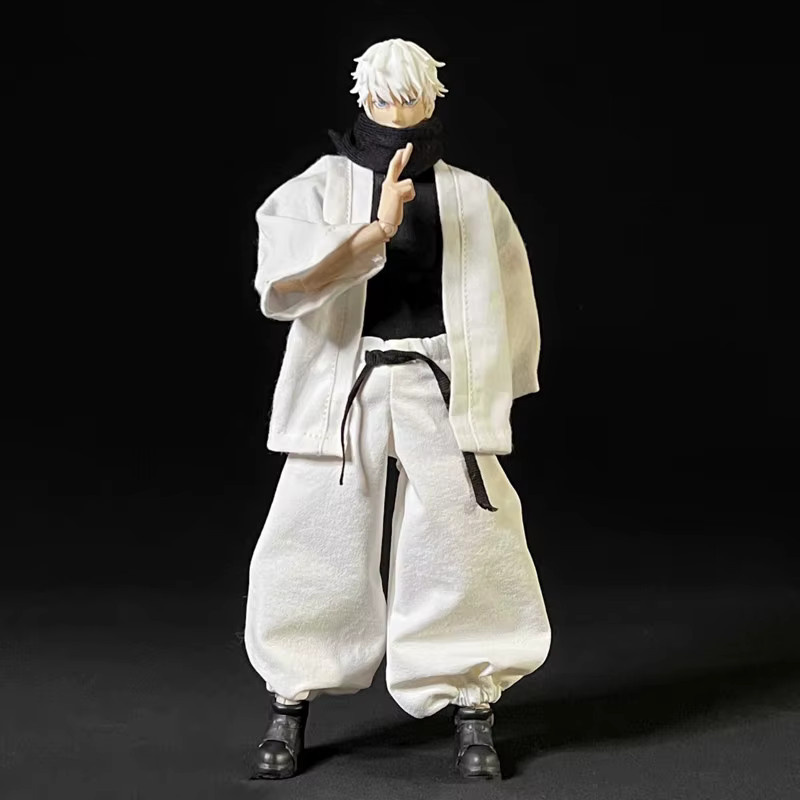 Foyunde Jujutsu Kaisen Gojo Satoru Kleidungsset, Zubehör, weiß - Bild 4
