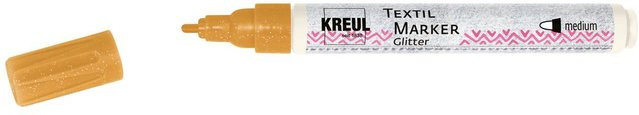 KREUL Textil Marker Glitter in Gold - Bild 1