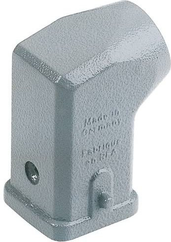 HARTING Tüllengehäuse 09 20 003 1643 in Grau aus Zinkdruckguss - Bild 1