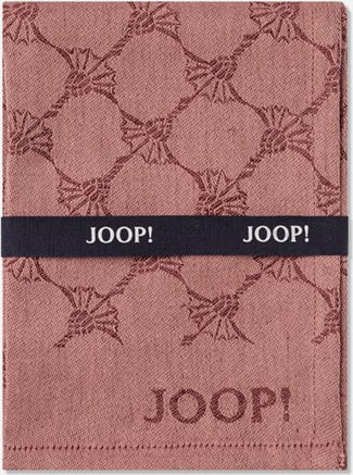 2er Set JOOP! CUISINE Geschirrtücher CORNFLOWER in Bordeaux Rot, hochabsorbierend - Bild 1