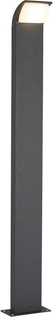 Lucande LED Außenleuchte Tinna Modern in Schwarz aus Aluminium, 1-flammig - Bild 1