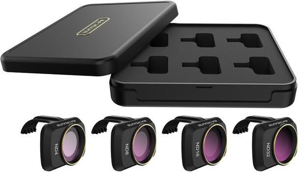 Skyarena Filter-Set für DJI Mavic Mini 4k, Mini, Mini SE und Mini 2 in Schwarz mit UV, ND und CPL Filtern - Bild 1