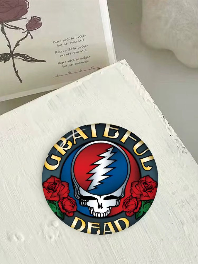 Kayou Broschen, Cartoon Anstecknadeln, Band G-G-Grateful Logo - Bild 4