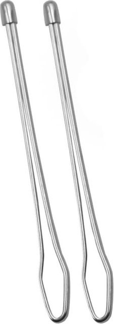 2 Stück DIY Seileinfädler-Clip Kordelzug-Einfädler aus Metall in Weiß von Yiran Furniture - Bild 1