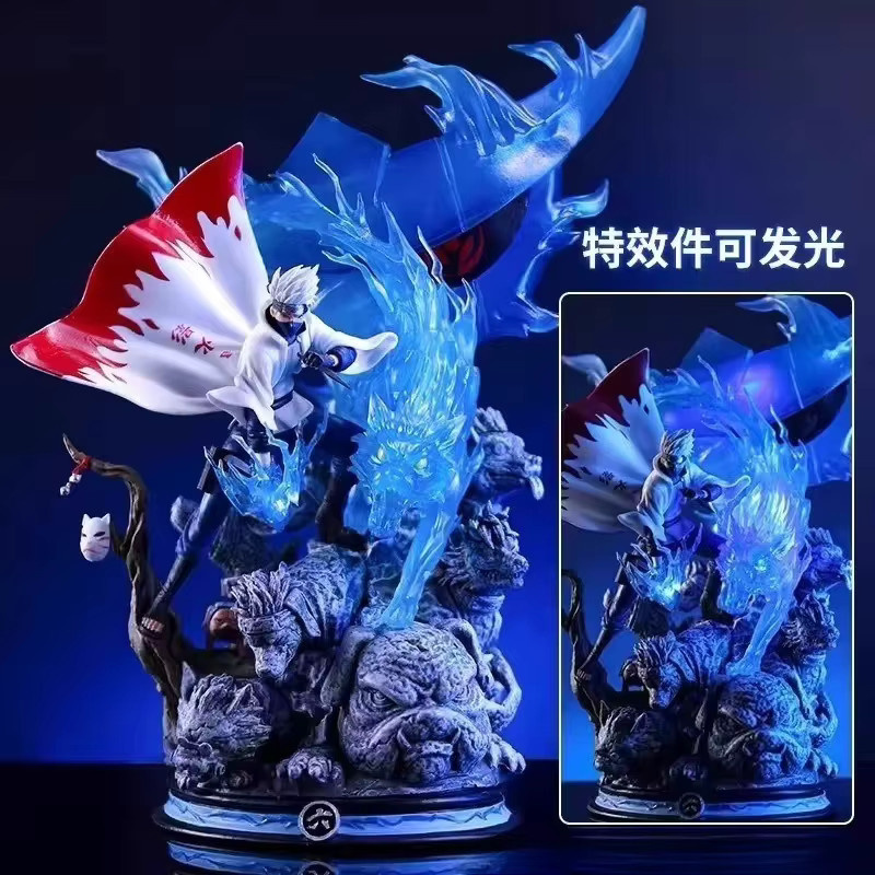 Bandai Naruto Hatake Kakashi Ninja Modellpuppe, 22cm, Kunststoff - Bild 2