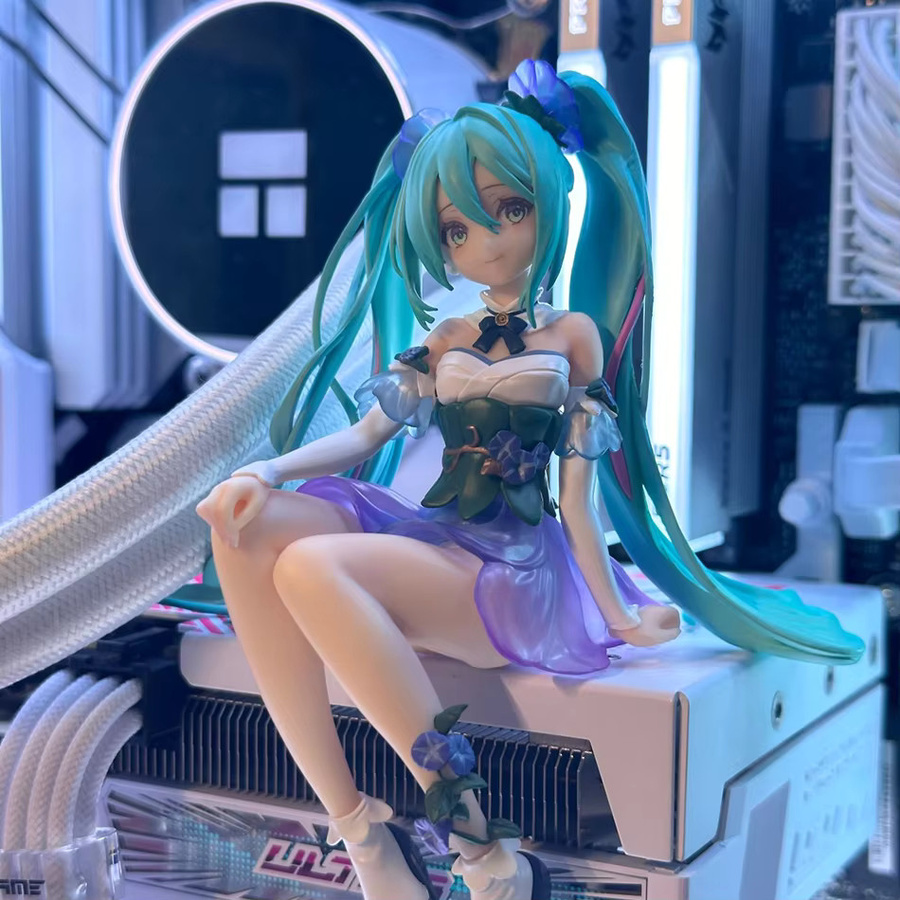 Bandai Hatsune Miku Blumenfee-Figur, Sammlermodelle, Einzelfigur - Bild 3