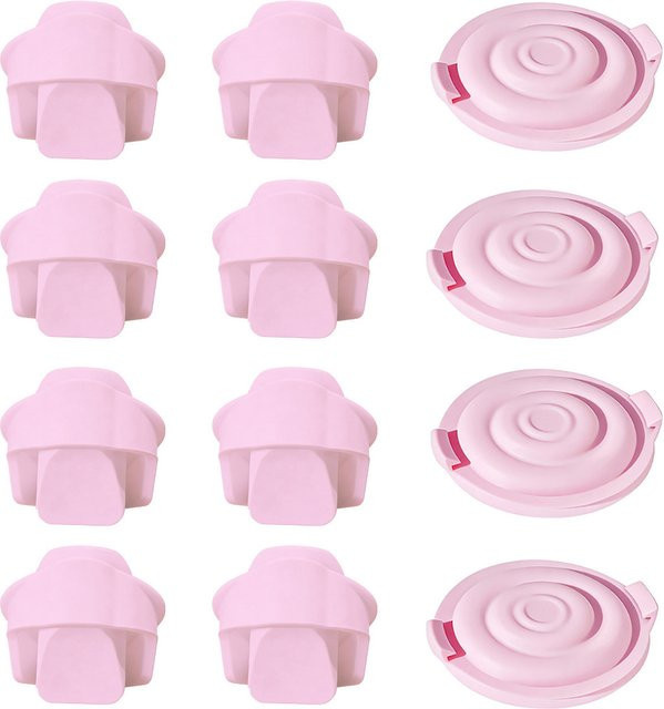 Elvie Ersatzteile Set aus Silikon mit Entenschnabelventilen und Silikonmembranen in Pink für tragbare Milchpumpen - Bild 1