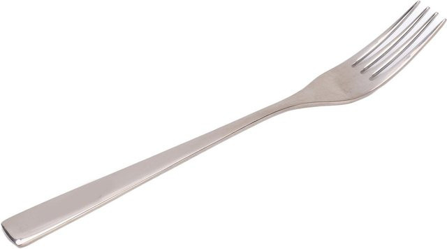 Titan Camping Besteck Gabel aus Edelstahl in Silber poliert für Outdoor und Picknick - Bild 1