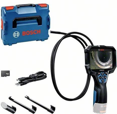 Bosch Professional Akku-Inspektionskamera GIC 12V-5-27 C in Schwarz, Blau und Rot mit 12,7 cm Display und 8,3 mm Sondendurchmesser - Bild 1