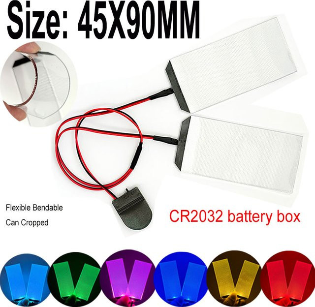 CINESSD LED Augen Licht Kits, DIY Zubehör, für Halloween Cosplay Helm Masken - Bild 1