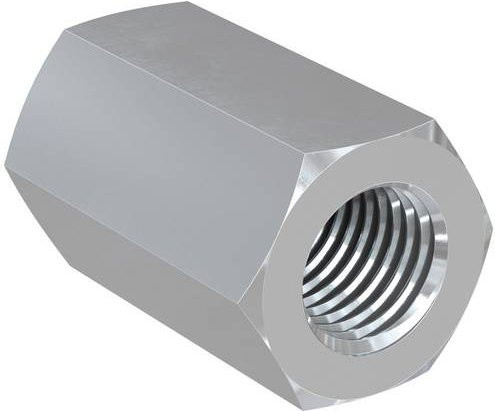 Fischer 79690 Verlängerungsmuffe M8, Länge 30 mm, Stahl galvanisch verzinkt, Silber, 100 Stück - Bild 1