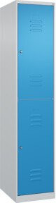 C+P Doppelstock-Spind Classic PLUS mit 1 Abteil, Stahlkonstruktion, Zylinderschloss, H x B x T: 185 x 40 x 50 cm - Bild 1
