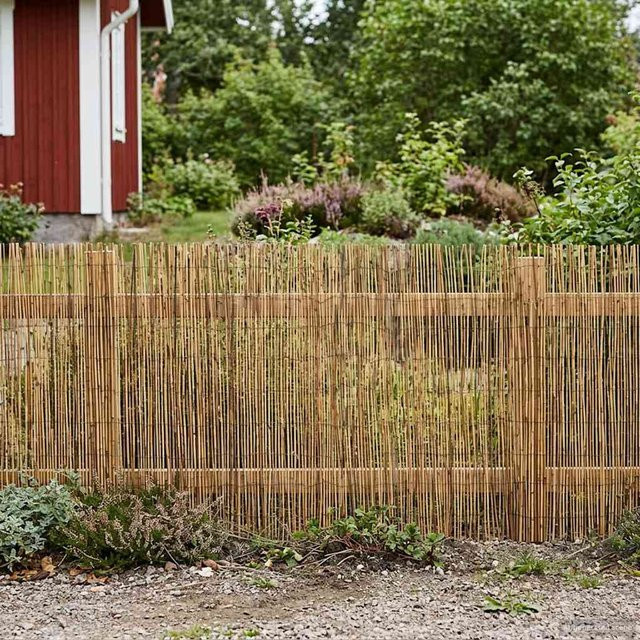 Garten-Schilfzaun Carbon von Yiwydaa in Braun, B/H: 600 x 100 cm - Bild 1