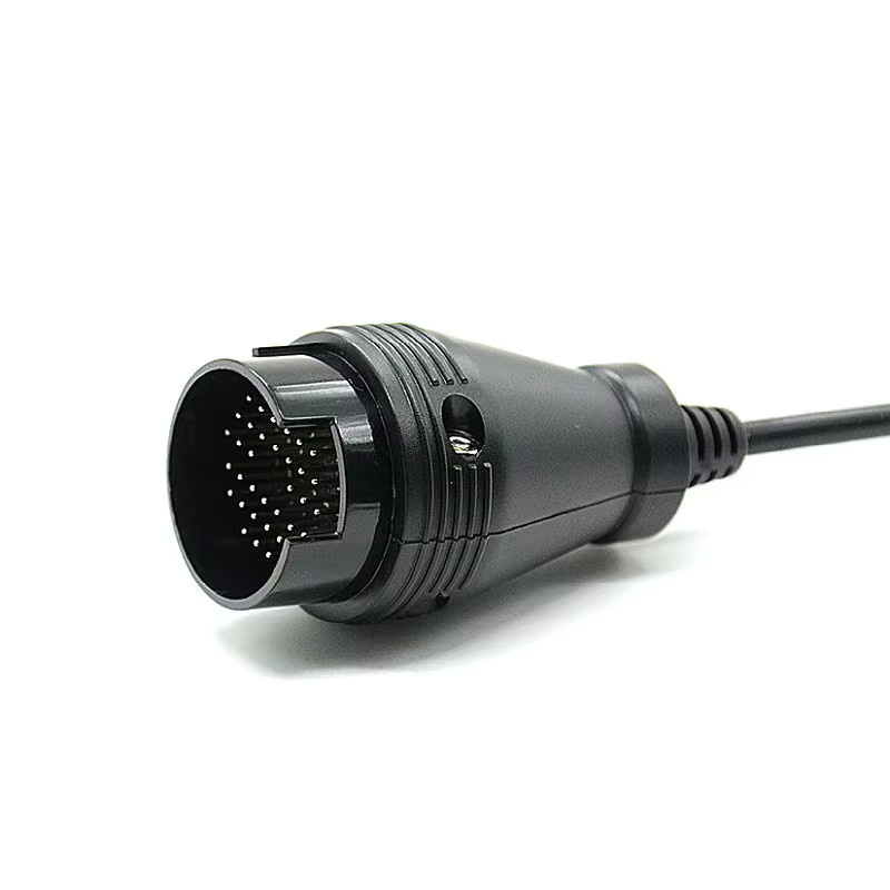 QXNY OBD2 Diagnose-Adapter Verlängerungskabel von 38-Pin auf 16-Pin Buchsenstecker für Mercedes Benz in Schwarz - Bild 4