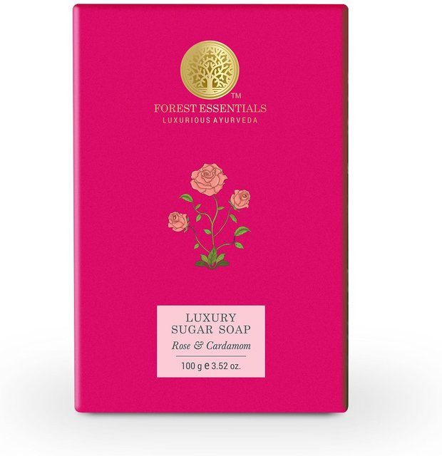 Forest Essentials Rose & Kardamom Seife, Unisex - Bild 1