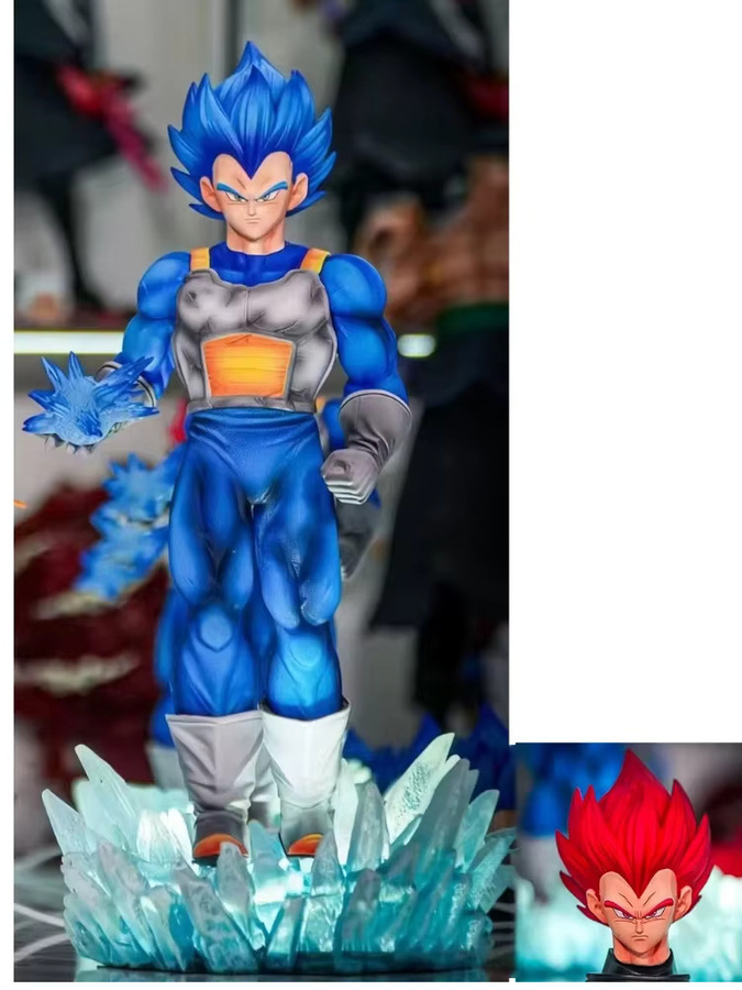 Bandai Dragon Ball Z Majin Vegeta Actionfigur, mit LED-Basis - Bild 3