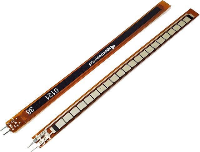 UICPAL Flex-Biegsensor 2,2/4,5 Zoll mit 2-poligem Metallfuß 25/10 kOhm für Arduino und Elektronik - Bild 1