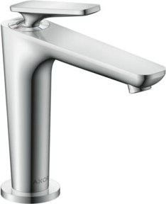 Hansgrohe Axor Citterio Waschtisch-Einhebelmischer in Chrom mit Pop-up-Abfluss und 135 mm Auslauf - Bild 1