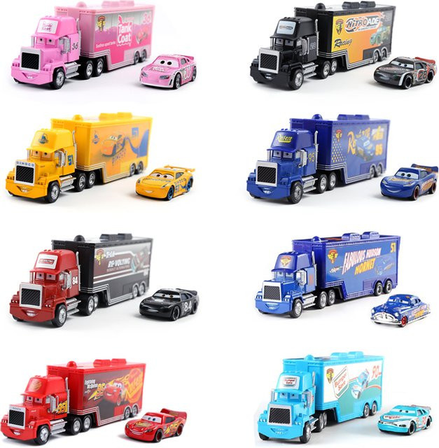 TAKARA TOMY Disney Lightning McQueen Dr. Champion, Modellautos, Set / Bundle - Bild 1
