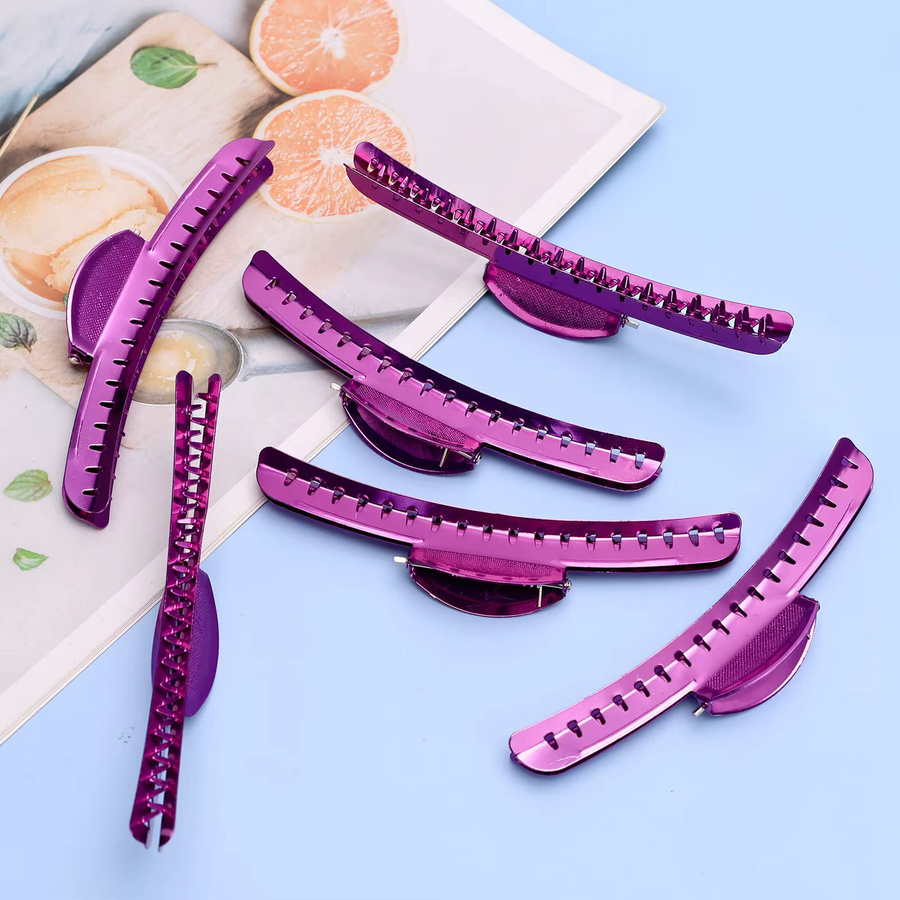 BARBERTOP Haar Clips, 6 Stück, Aluminium, Unisex - Bild 3