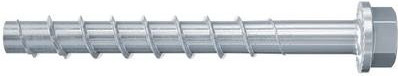 Fischer Betonschraube mit Außensechskant in Silber, Länge: 130 mm, Durchmesser: 14 mm, 20 Stück - Bild 1