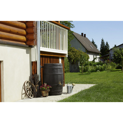 Garantia Regenfass Barrica 260 l, Braun - Bild 5
