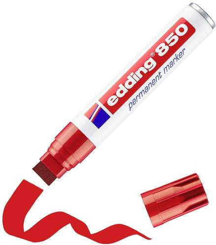 Edding Permanentmarker Rot mit breiter Spitze - Bild 1