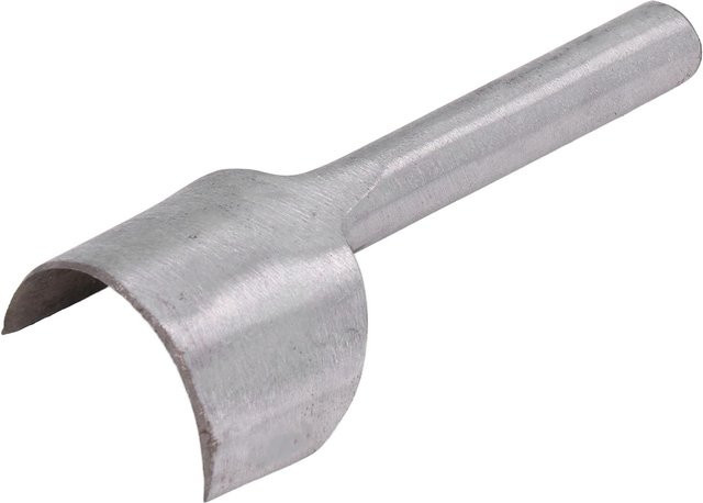Halbrunder Stanzdorn aus Werkzeugstahl in Grau für dein Lederhandwerk mit einer Innendurchmesser von 50 mm - Bild 1