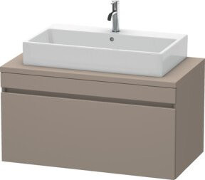 Duravit Waschtischunterschrank DuraStyle in Beige, Wandmontage, mit 1 Auszug, B/T/H: 100 x 54,8 x 51,2 cm - Bild 1