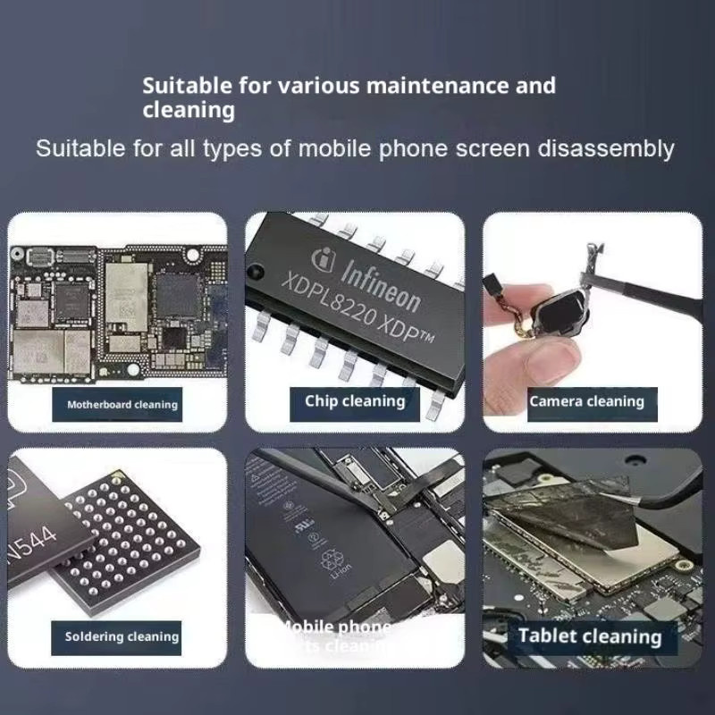 SD&HI Antistatische ESD-Doppelkopfbürste zur Reinigung von Telefon- und Computer-Mainboards sowie Leiterplatten für IC-Chip-PCB-Schweißarbeiten - Bild 5