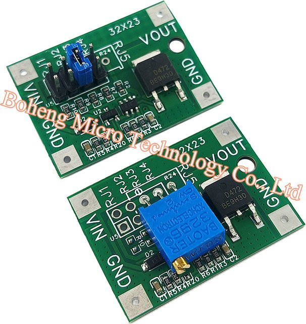 6A Batterie-Unterspannungsschutzmodul mit automatischer Wiederherstellung, einstellbare Niederspannungsabschaltung 8–18 V für 12 V Blei-Säure, Farbe: Grün - Bild 1