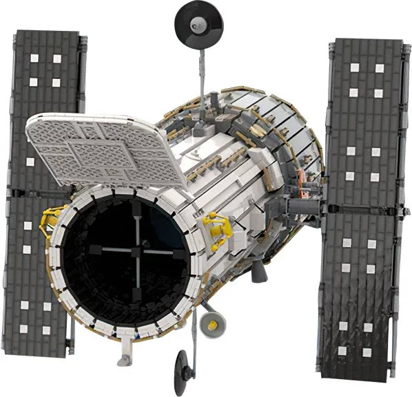 Gobricks MOC Cosmic Exploration Hubble Raum Teleskop, Bausteine Set, 1:25 Skala - Bild 1