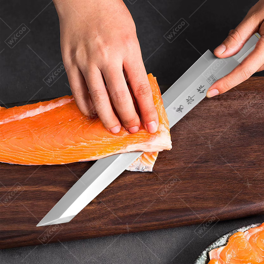 WXCOO Filetiermesser aus Edelstahl in Silber zum Fischfiletieren - Bild 5