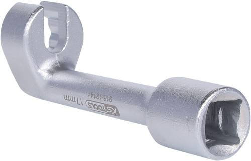 KS Tools Offener Ring-Steckschlüssel 1/2 Zoll, 17 mm, Silber - Bild 1