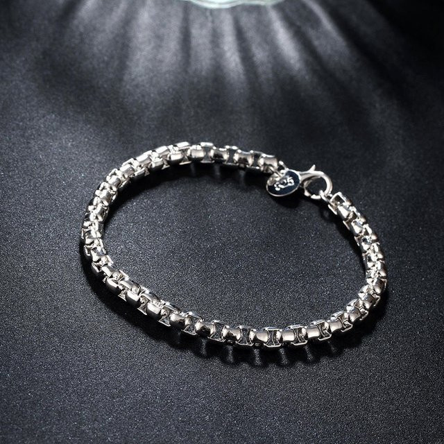 Wucifang Jewelry Armband, 925 Silber, 4mm, Damen - Bild 1