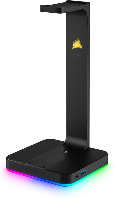 Corsair ST100 HS Stand RGB Premium Headset-Halterung in Schwarz mit 7.1 Surround Sound Unterstützung - Bild 1