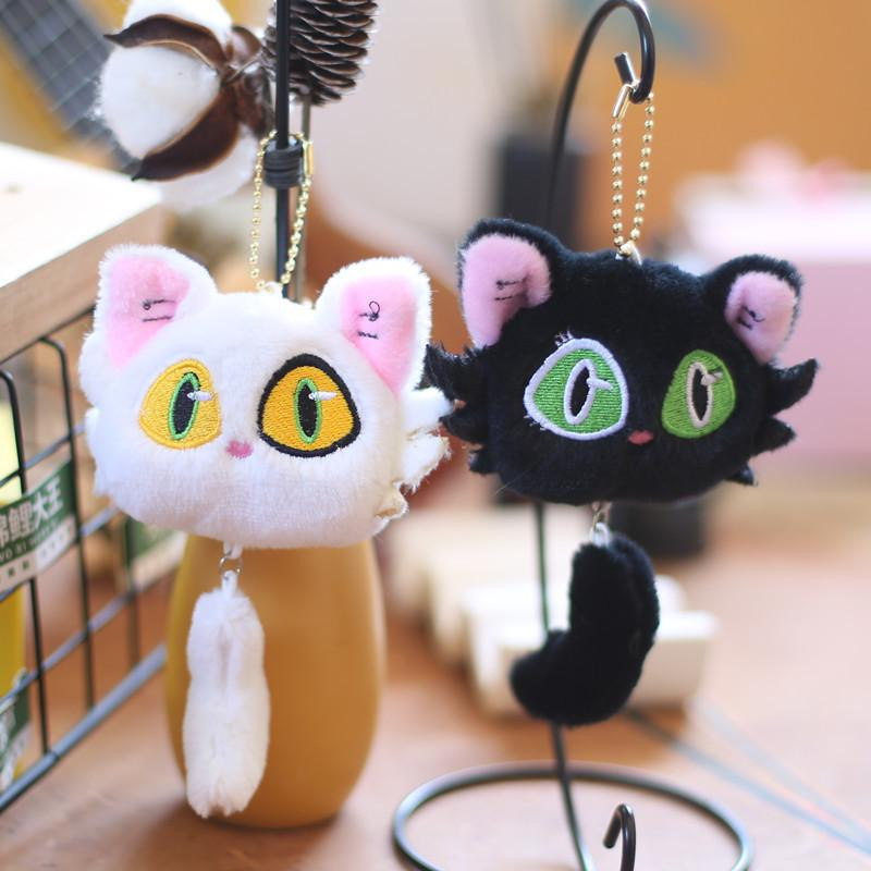 Yiran toy Suzume No Tojimari Daijin Katze Schlüsselanhänger Figur Plüsch 3–6 Jahre - Bild 1