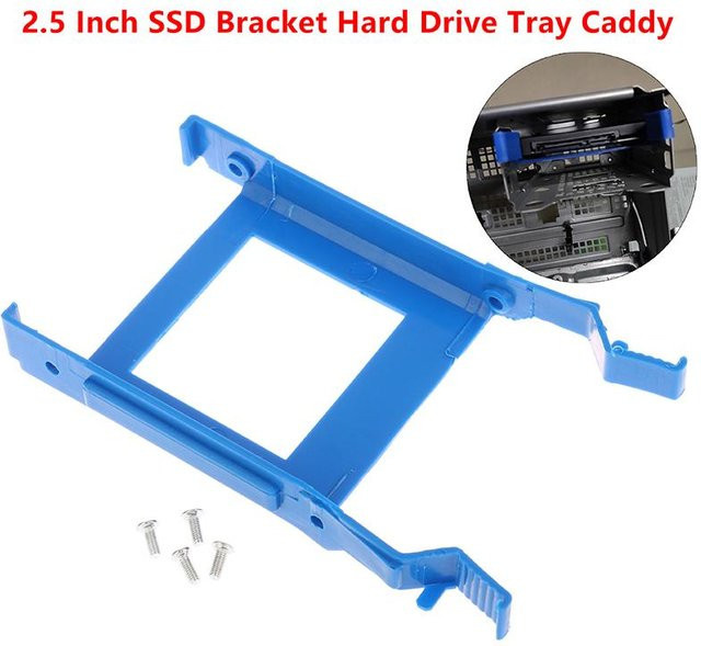 Dell SSD Festplattenhalterung und HDD Caddy mit Schrauben für Optiplex 3070 5070 7070 MT in Blau - Bild 1
