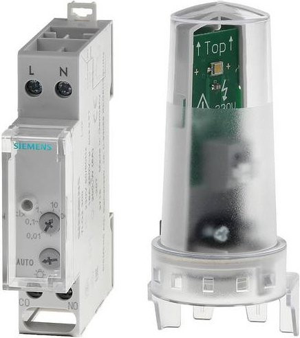 Siemens Dämmerungsschalter 7LQ2300 in Weiß - Bild 1