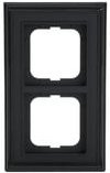 Busch-Jaeger 2fach Rahmen in Schwarz-Grau und Anthrazit - Bild 1