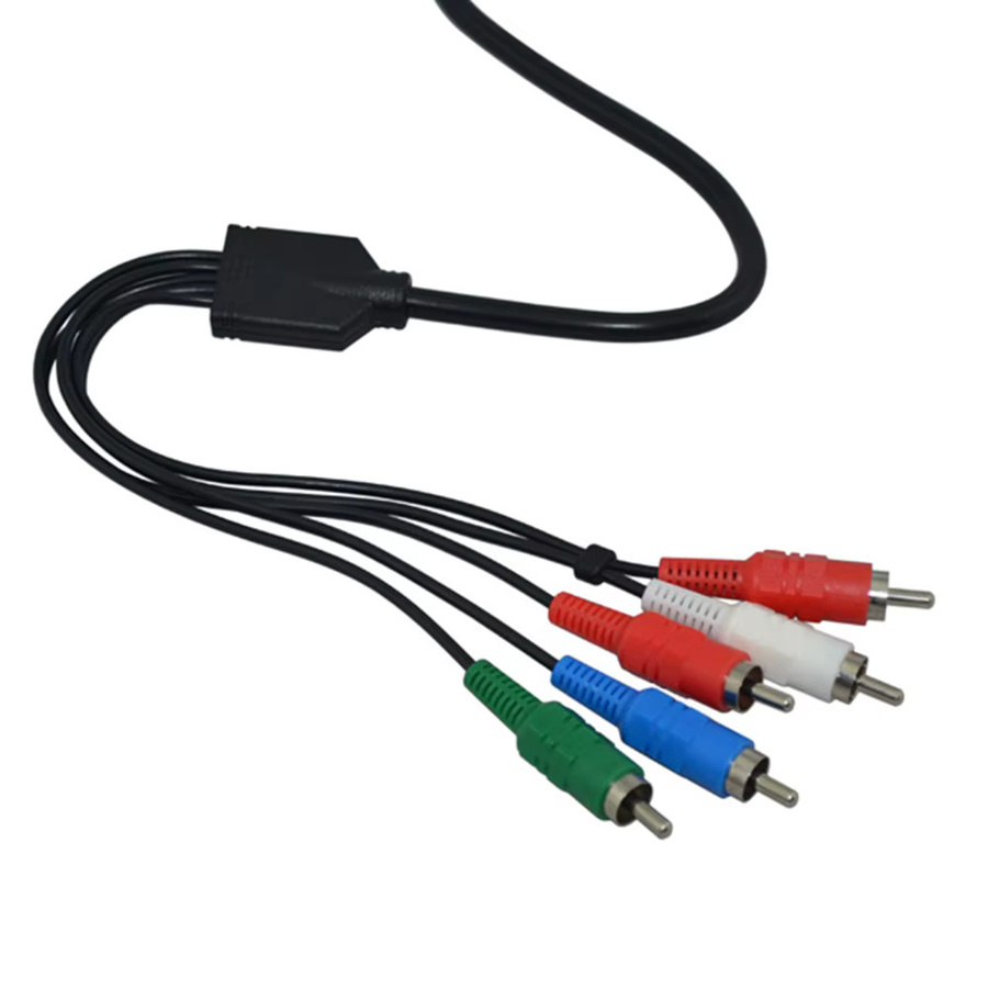 xunbeifang RCA Component Audio Video AV Kabel für Xbox, Länge: 1,8 m - Bild 3