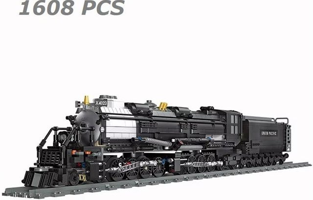 Linyi toy Bigboy Dampf Zug Bausteine ab 14 Jahren - Bild 1