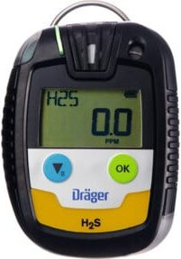 Dräger Safety Eingasmessgerät Pac 6500 Typ H2S in Schwarz - Bild 1