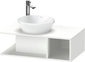 Duravit Waschtischunterschrank D-Neo Compact, Wandhängend, Weiß, B/T/H: 80 x 48 x 26 cm - Bild 1