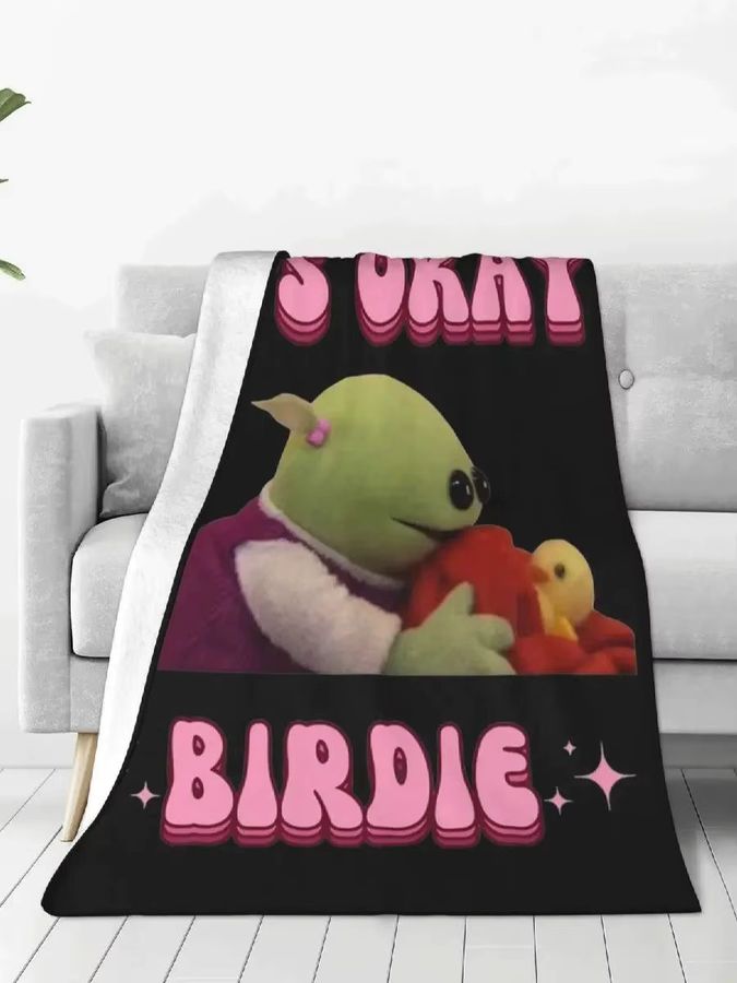 Nanalan Birdie Samt-Überwurfdecke - Bild 2