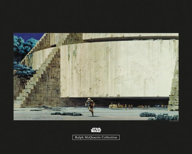 Komar Wandbild Star Wars Temple Paper Poster Multicolor B: 50 cm, H: 40 cm - Bild 1