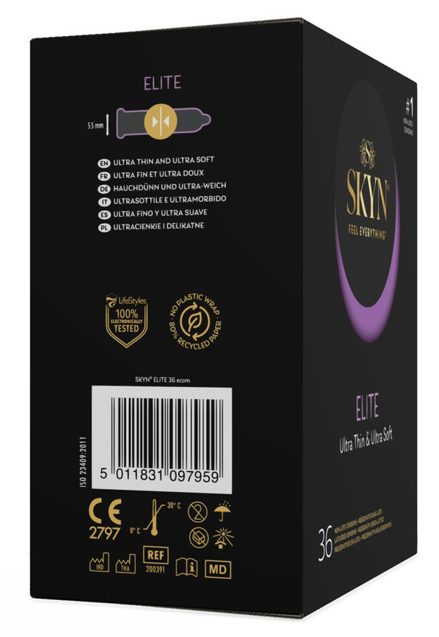 SKYN Elite Kondome, latexfrei, Unisex - Bild 2