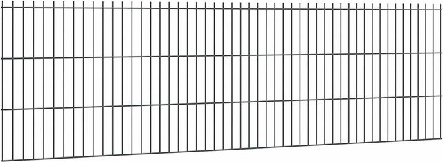 FLORAWORLD Doppelstabmatte aus Stahl in Anthrazit, Höhe: 63 cm, Breite: 251 cm, Tiefe: 5 cm - Bild 1